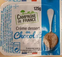 Mängden socker i Crème dessert chocolat