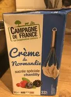 Mängden socker i Crème de Normandie