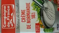 Mängden socker i Crème de normandie