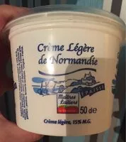 Mängden socker i Crème Légère de Normandie Épaisse