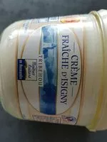 Mängden socker i Crème fraîche d'Isigny