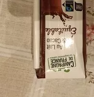 Mängden socker i Au lait & cacao équitable