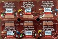 Mängden socker i Petits suisse Montebourg with chocolate - Fresh cheese