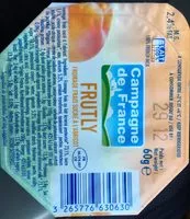 Mängden socker i Frutly - Fromage frais sucré