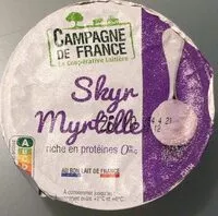 Mängden socker i Skyn myrtille