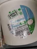 Mängden socker i Fromage fraiscampagne de France