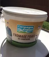 Mängden socker i Fromage frais de campagne