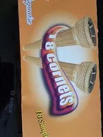 Mängden socker i Cornets 18