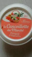 Mängden socker i La Cancoillotte du marché Piment d'espelette