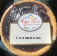 Mängden socker i Tarte du Champsaur Framboise