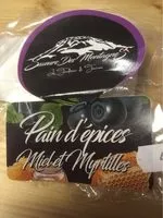 Mängden socker i Pain d’epices Miel et Murtilles