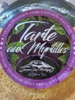 Mängden socker i Tarte aux myrtilles