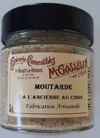 Mängden socker i Moutarde à l'ancienne au cidre