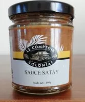 Mängden socker i Sauce Satay