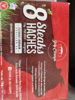 Mängden socker i Steacks hachés