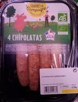 Mängden socker i 4 chipolatas