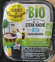 Mängden socker i Steak haché 5% Façon bouchère
