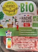 Mängden socker i Haché pur Bœuf Bio