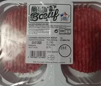 Mängden socker i Steaks Haches 20% MG