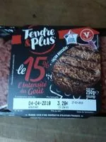 Mängden socker i Steaks hachés le 15%