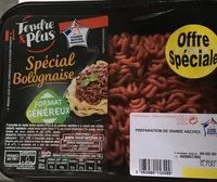 Mängden socker i Viande hachée spécial bolognaise