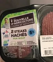 Mängden socker i Steaks hachés