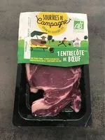 Mängden socker i Viande bovine bio :1x ENTRECÔTE*** Sourires de Campagne