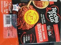 Mängden socker i Viande cuisinée Bolognaise