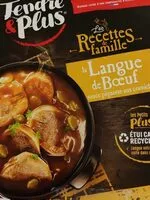 Mängden socker i La langue de boeuf sauce piquante aux cornichons