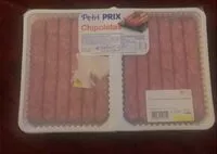 Mängden socker i Chipolatas