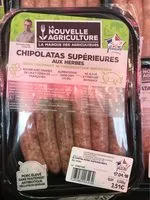 Mängden socker i Chipolatas superieures aux herbes