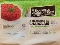 Mängden socker i 2 steaks hachés charolais
