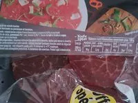 Mängden socker i Carpaccio de Boeuf à la tomate