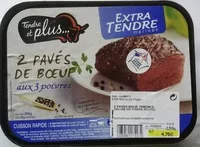 Mängden socker i 2 pavés de boeuf aux 3 poivres