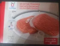 Mängden socker i Extra tendre hachés oignons