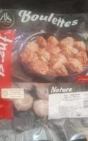 Mängden socker i Boulettes bœuf nature