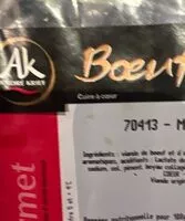 Mängden socker i Merguez bœuf