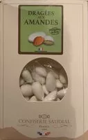 Mängden socker i Dragées aux amandes