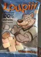 Mängden socker i Loupiii guimauves