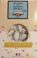 Mängden socker i Dragées aux amandes avola