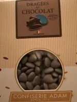 Mängden socker i Dragées au chocolat