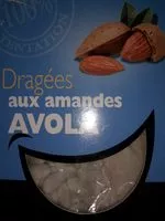 Mängden socker i Dragées aux amandes avola