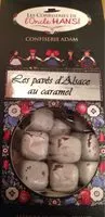 Mängden socker i Les pavés d'Alsace au caramel