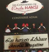 Mängden socker i Les haricots d'alsace chocolat nougatine