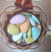 Mängden socker i Dragées au chocolat