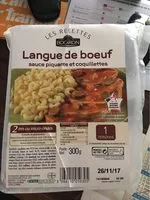 Mängden socker i Langue de boeuf sauce piquante et coquillettes