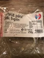 Mängden socker i Petit pâté de lapin