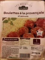 Mängden socker i Bouletttes à La Provençale Et Semoule