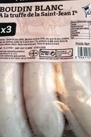 Mängden socker i BOUDIN BLANC