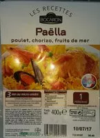 Mängden socker i Paëlla poulet chorizo fruits de mer